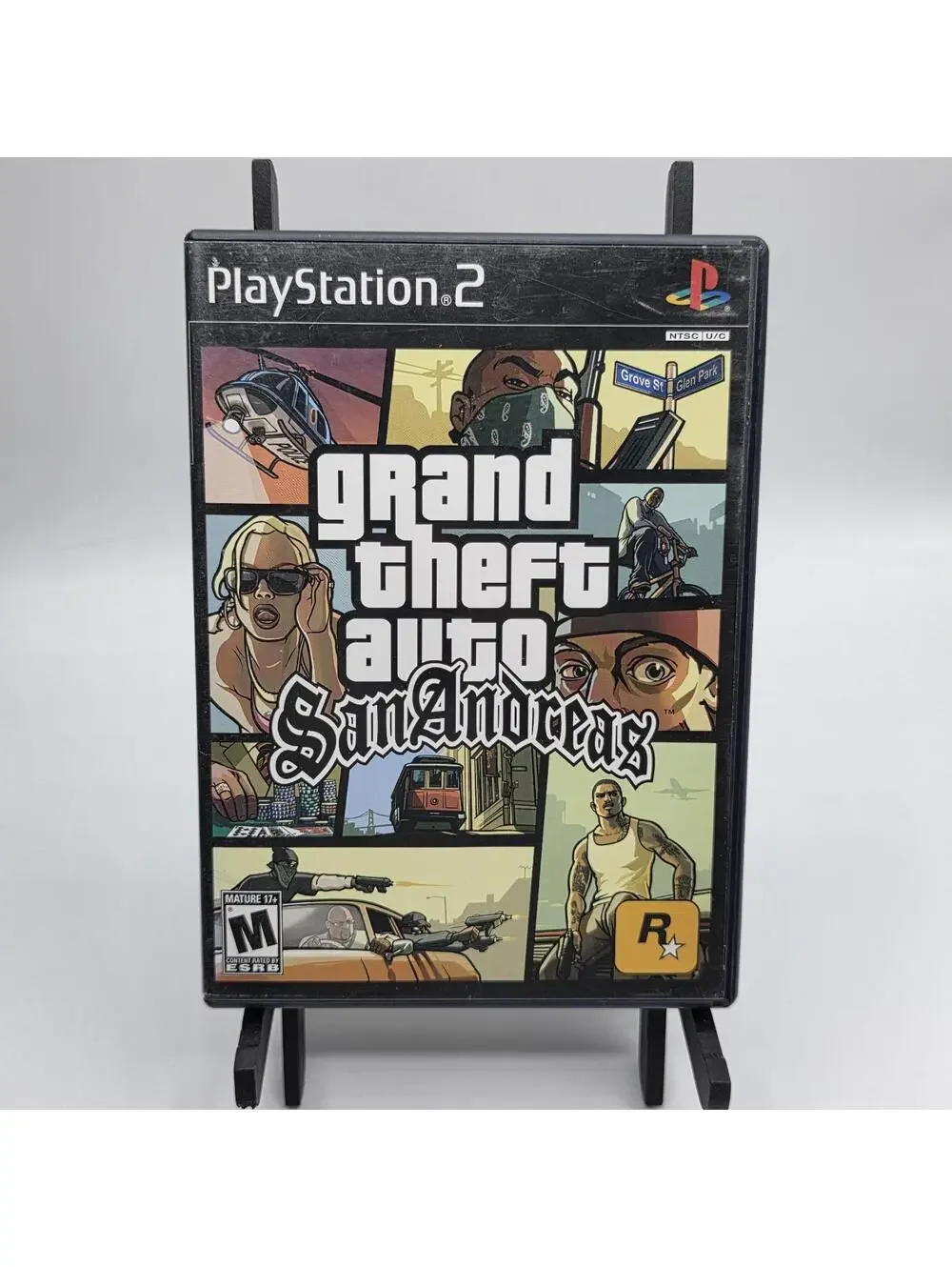 Grand Theft Auto San Andreas Auto Sony PS2 PlayStation 2 CIB Tested Working